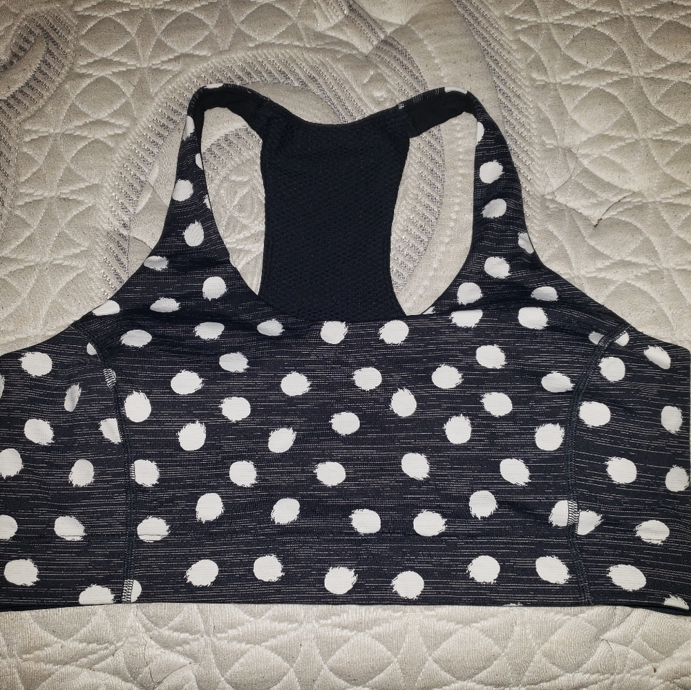 Outdoor voices polka dot bra